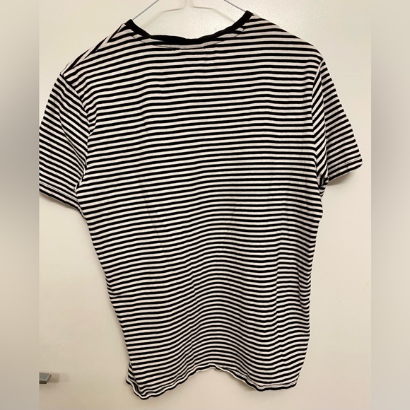 H&M Black and White Stripes Shirt - Picture 3 of 4